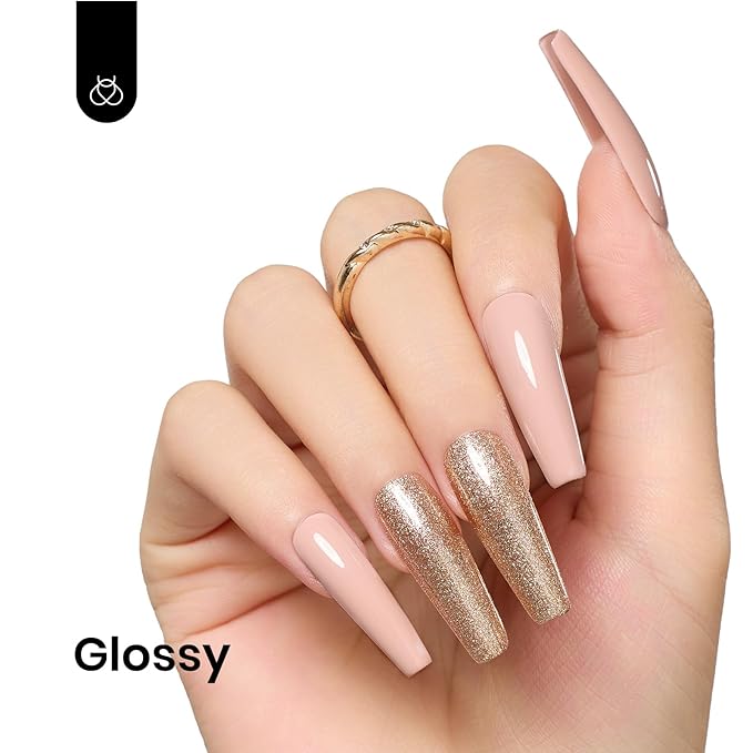 beetles Nude Gel Polish - 15ml 0.5Oz Hazelnut Milk Soak Off Gel Nail Art Manicure Salon DIY Nail Polish Design Decoration at Home Uv Nails Lamp Needed