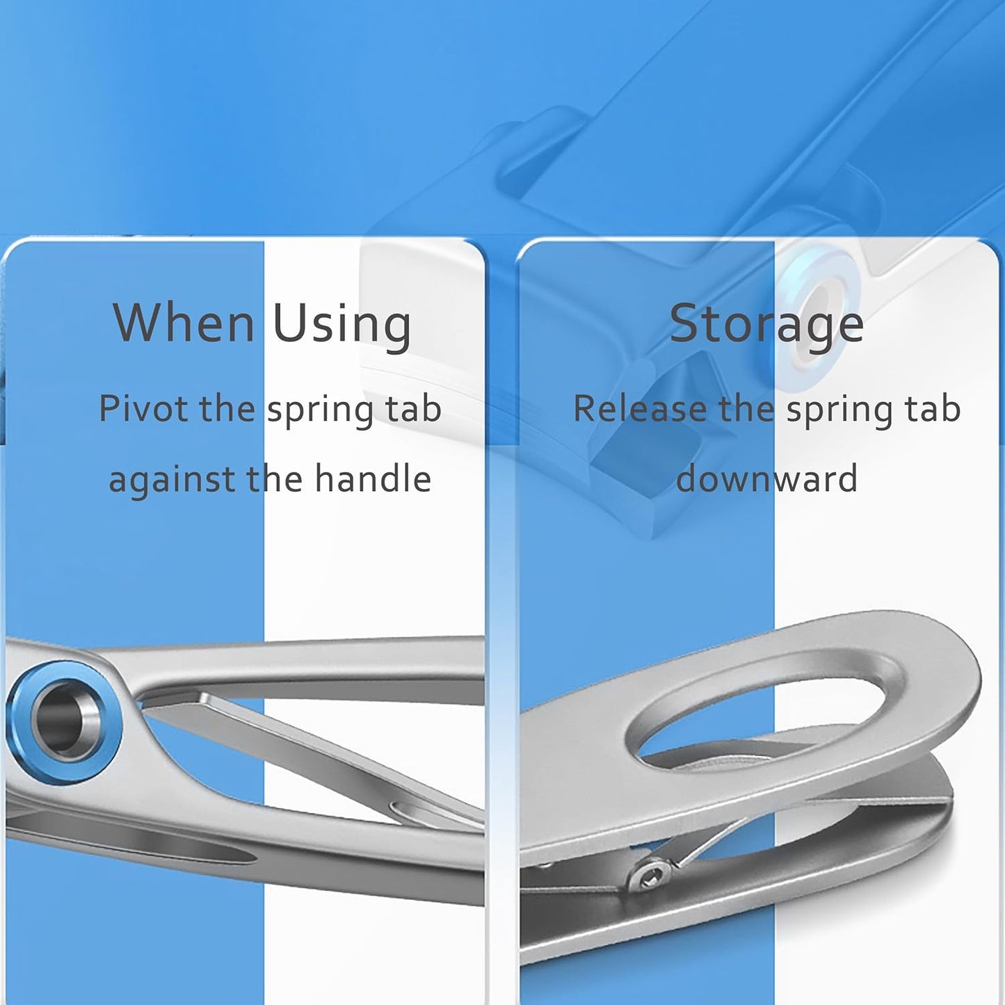 Nail Clippers for Thick Toenails Seniors Heavy Duty Large Toe Nail Clippers for Men Thick Nails Wide Opening Toenail Clippers Nail Cutter