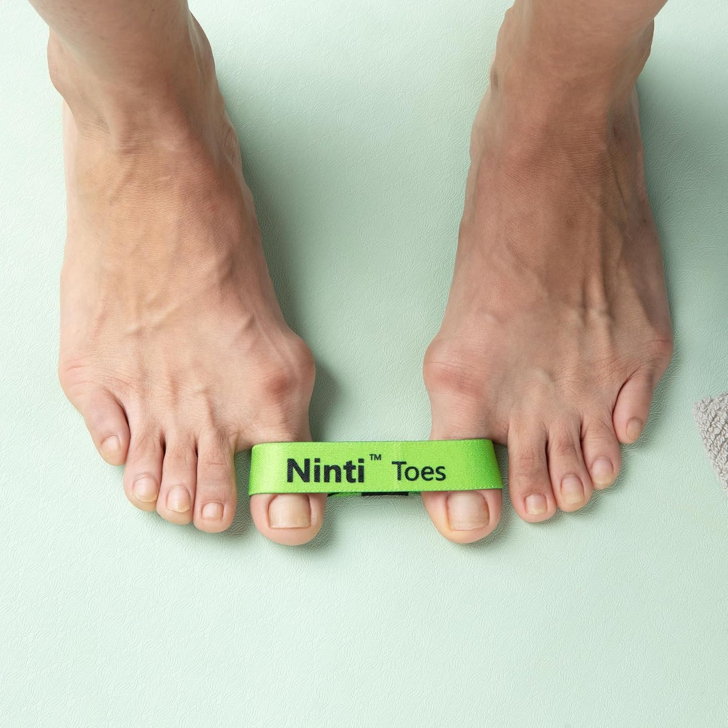 NINTI Toes- Silicone Toe Separators and Toe Resistance Band for Improved Foot Health and Function - Relieve Foot Pain, Enhance Balance, and Realign Toes with Toe Spacer and Resistance Band.