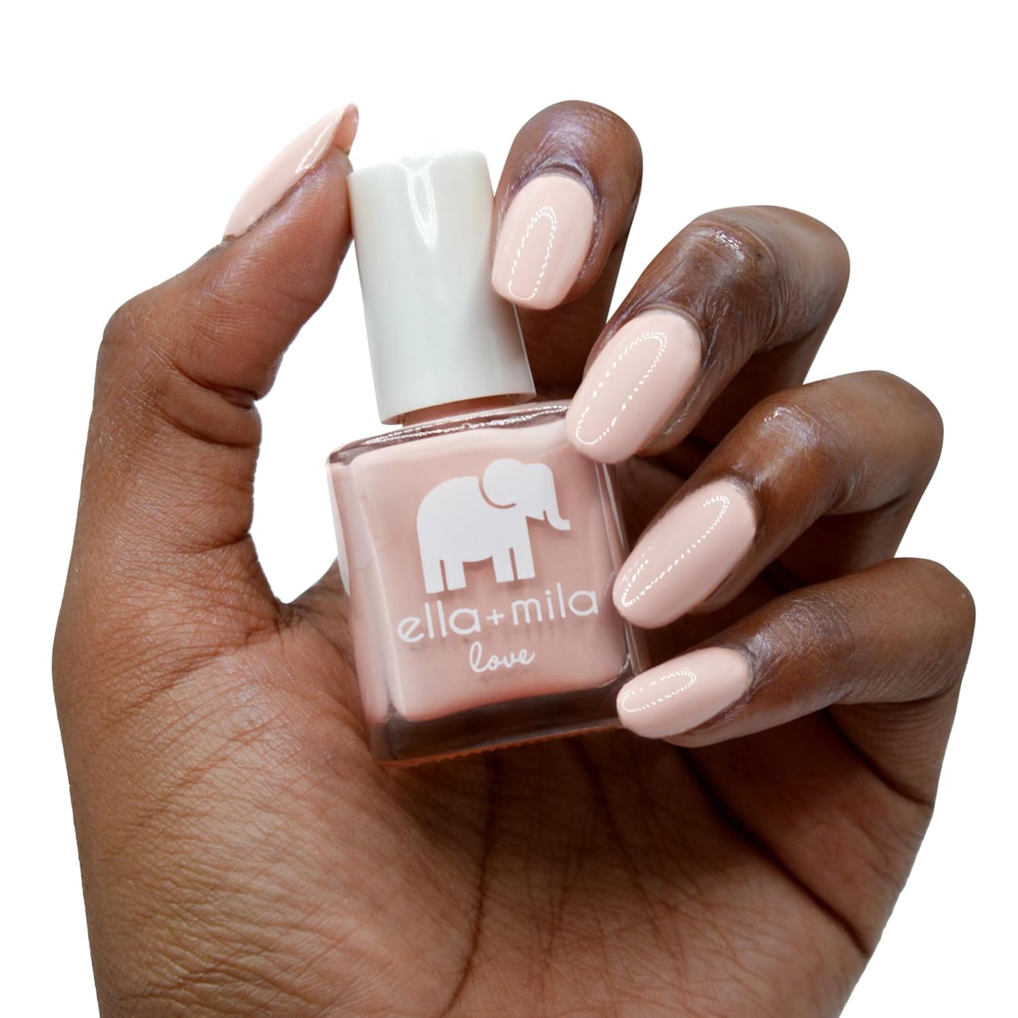 ella+mila Professional, Quick Dry, Long-Lasting & Chip-Resistant Pink Nail Polishes (Forever Mine - 0.45 fl oz)
