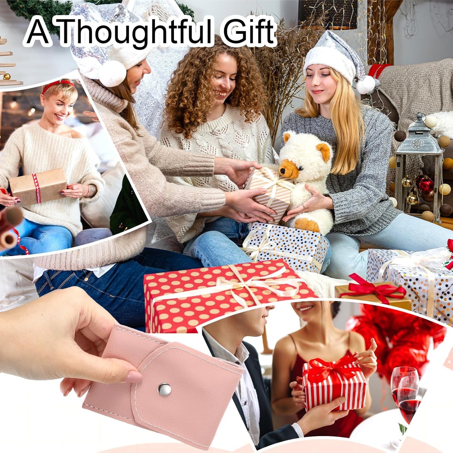 Travel Manicure Set 5 Pieces Nail Kit for Beginners with Everything Stainless Steel Mini Nail Clippers Scissor Tweezers Professional Grooming Kits for Women Men (Pink Silver)