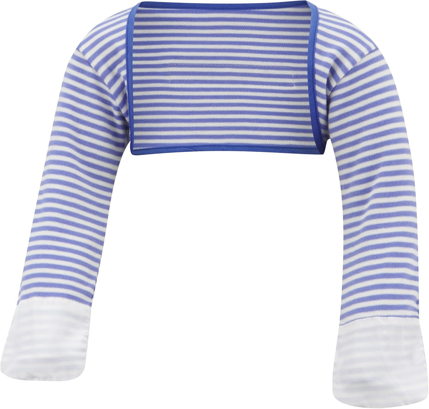 ScratchSleeves | Baby Boys' Stay-On Scratch Mitts | Stripes