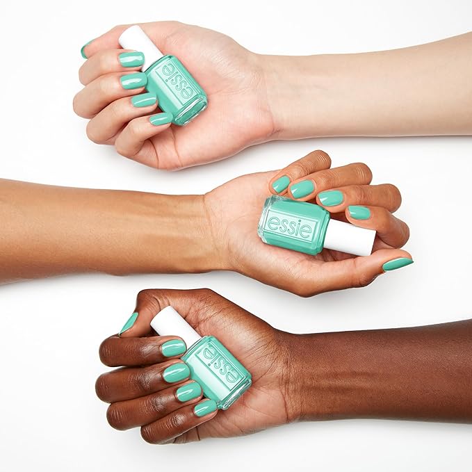 essie Nail Polish, Salon-Quality Blue Nail Polish, Riviera Rush, Vegan, Riviera Rush, 0.46 Fl Oz