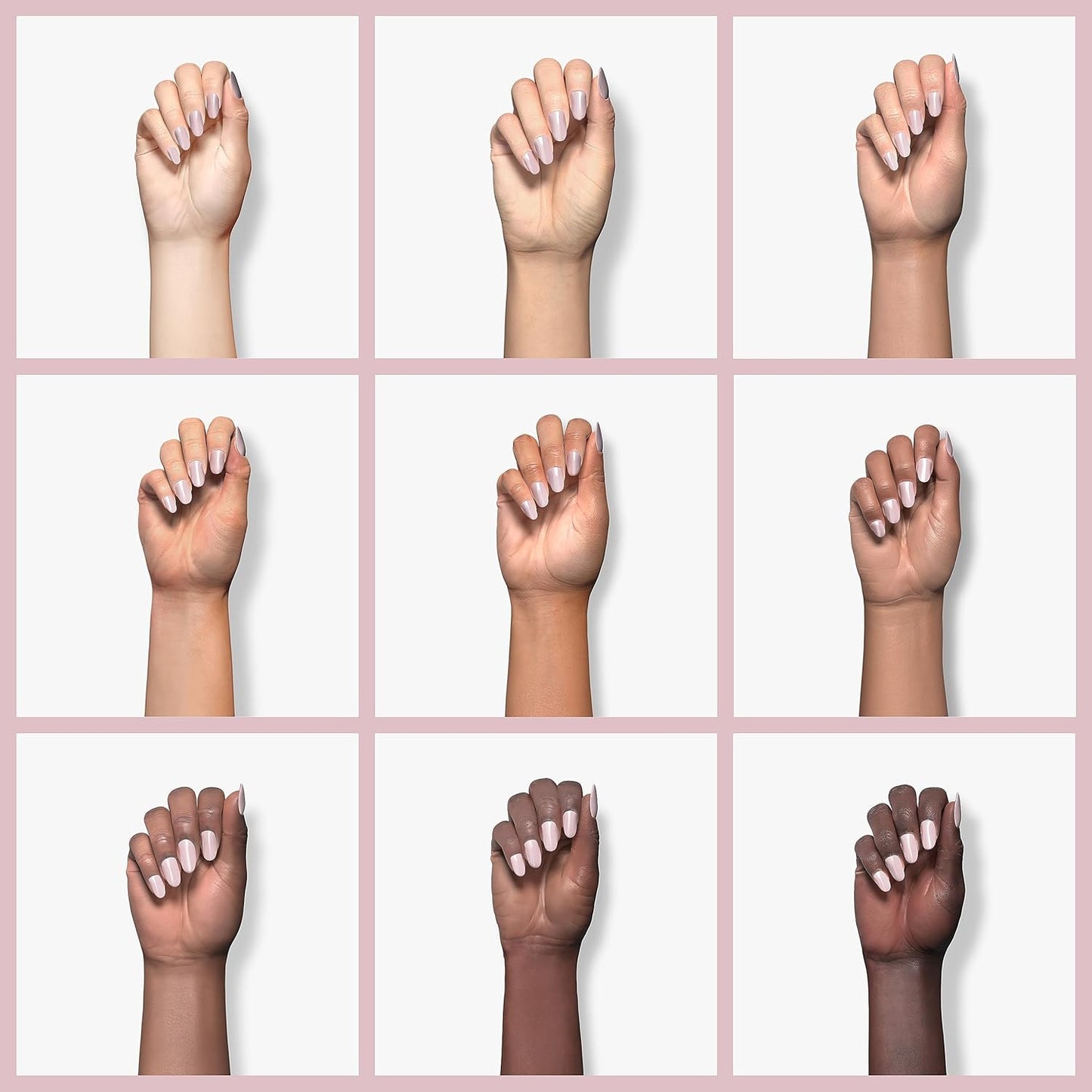 ella+mila Professional, Quick Dry, Long-Lasting & Chip-Resistant Pink Nail Polishes (Honeymoon Bliss - 0.45 fl oz)