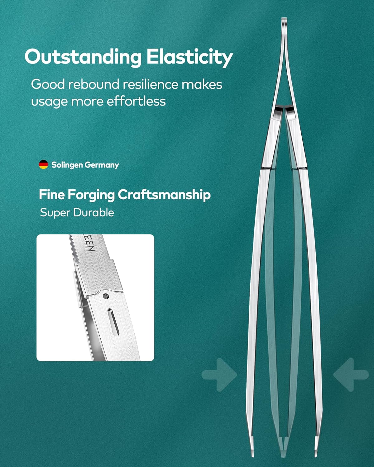 MR.GREEN Tweezers For Women Facial Hair, Professional Precision Eyebrow Tweezers for Women and Men,