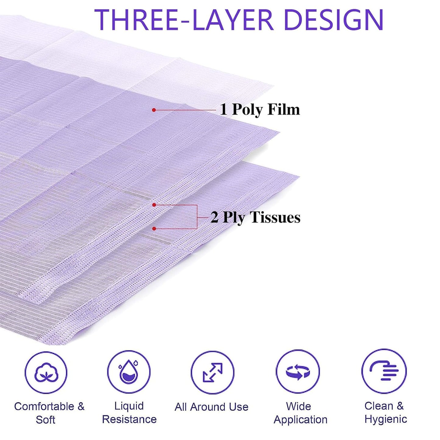 Disposable Nail Mats for Acrylic Nail Tech Must Haves,50PCS Disposable Nail Art Table Towels Mat 13" X 17" Pads for Nail Decoration Kit,Nail Art Accessories