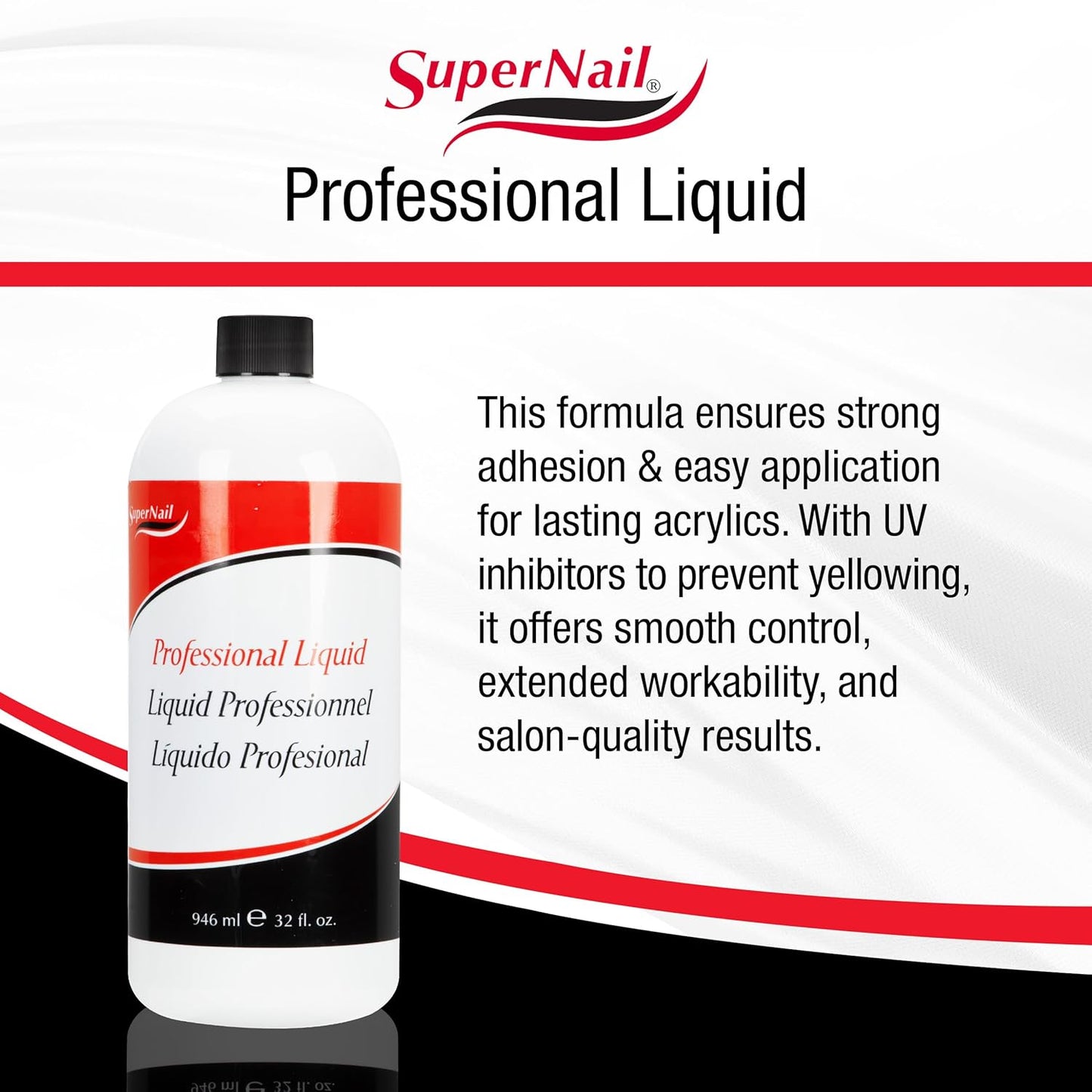 Supernail Nail Liquid, 32 Fluid Ounce