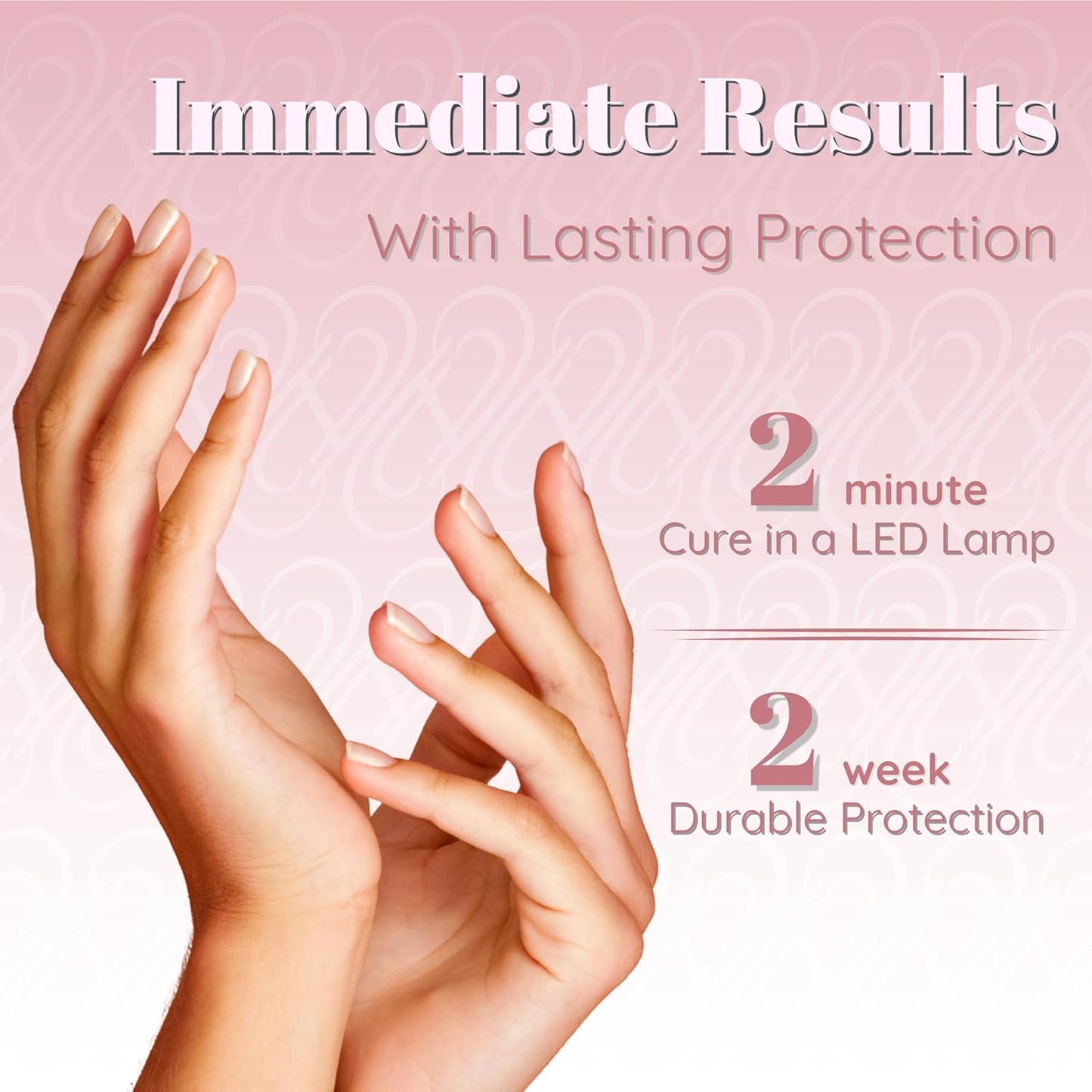 Tammy Taylor Glass Slipper No Wipe Gel Top Coat Nail Polish, Professional UV/LED Quick Cure Manicure Finish, Non Yellowing, No Chip, High Gloss Clear Gel Polish for Acrylic Tips and Gelegance