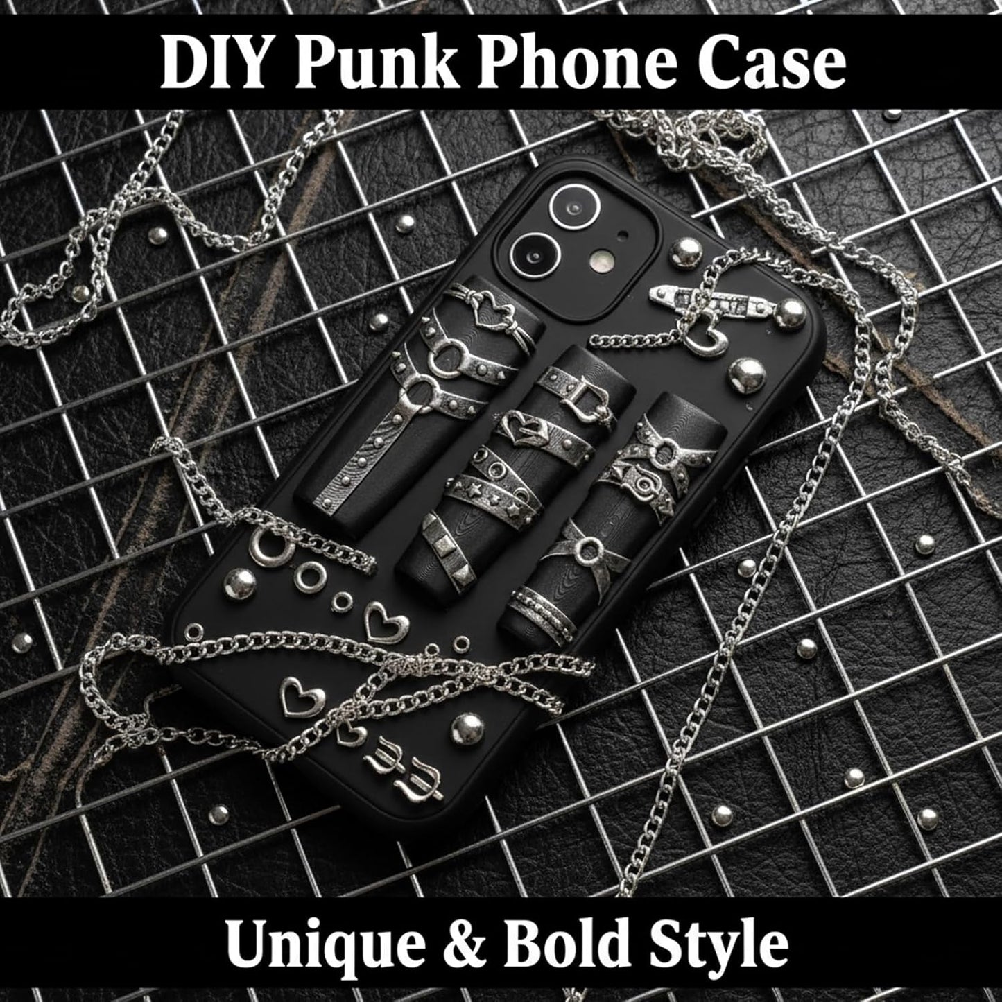1 Pcs Belt Buckle Silicone Nail Art Molds for Women Resin Nail Design