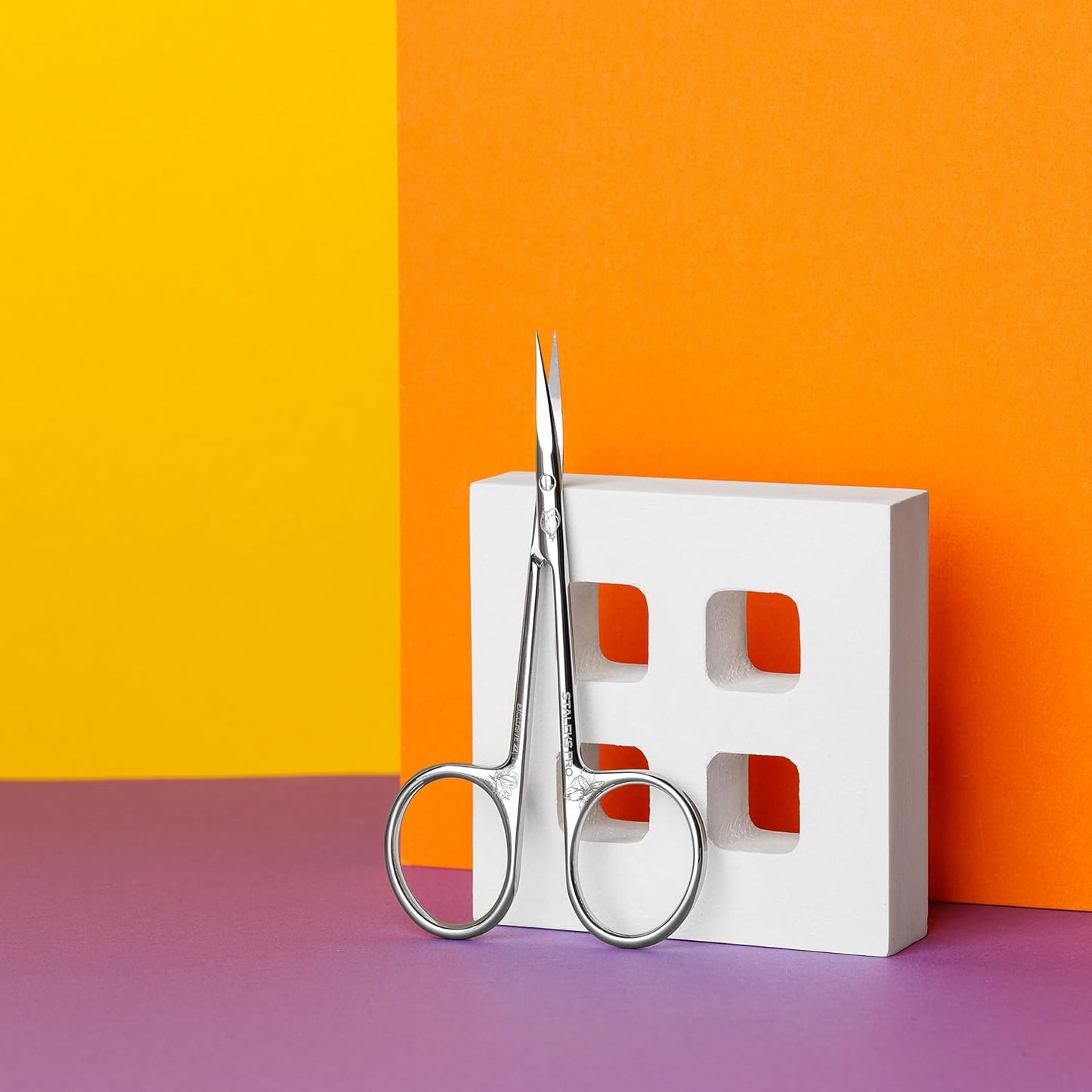 Staleks Exclusive 22 Type 1 Cuticle Scissors (Magnolia) – Straight Handles and Classic Curved Blades