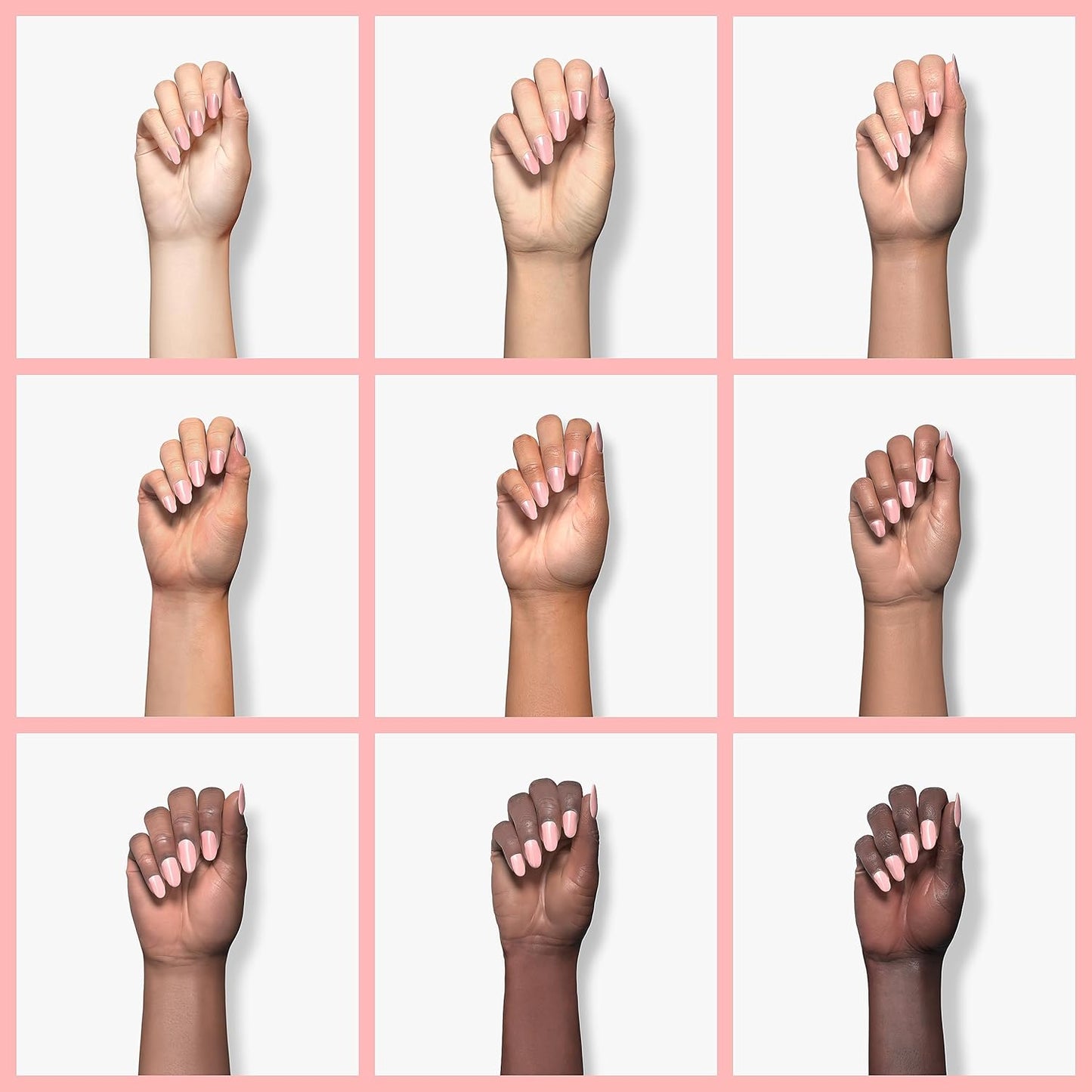 ella+mila Professional, Quick Dry, Long-Lasting & Chip-Resistant Pink Nail Polishes (Tea Rose - 0.45 fl oz)