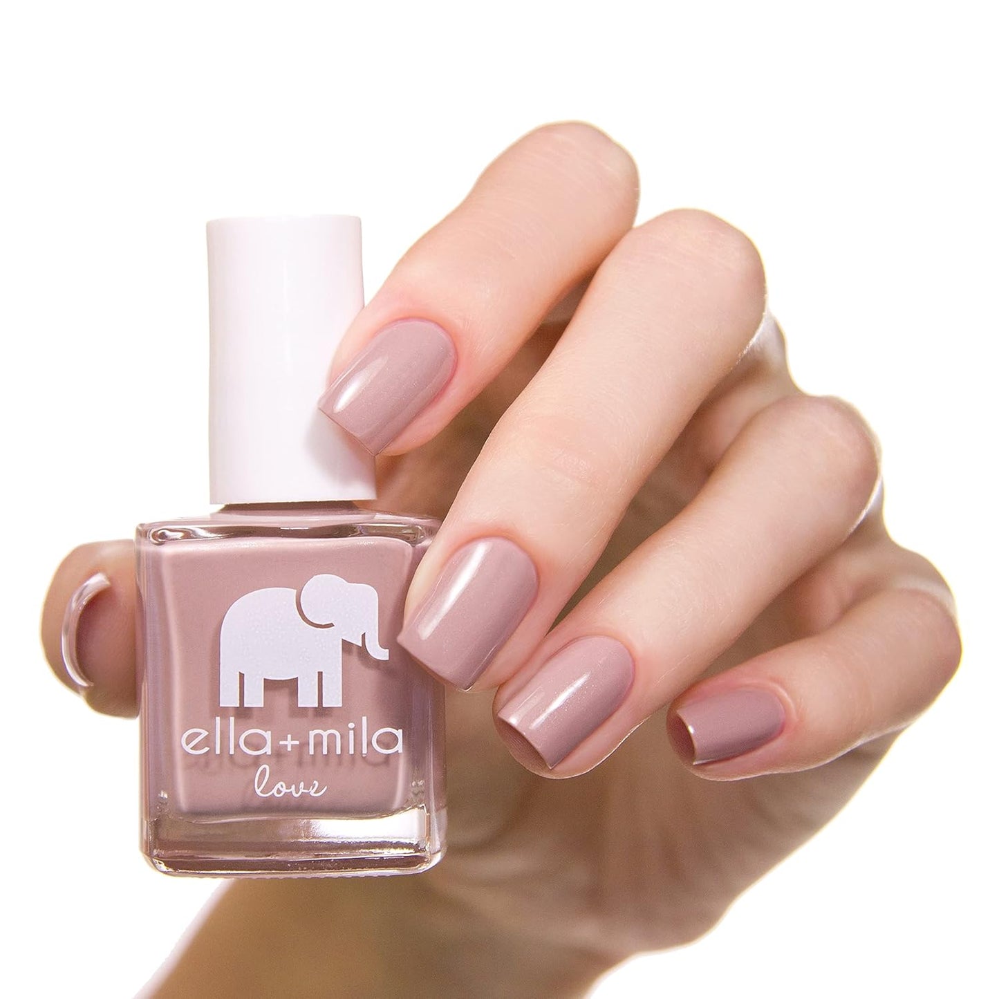 ella+mila Professional, Quick Dry, Long-Lasting & Chip-Resistant Pink Nail Polishes (Sugar Fairy - 0.45 fl oz)