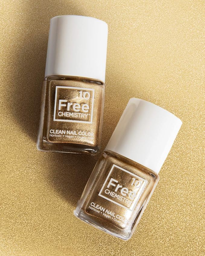 Toxic Free Nail Polish by 10+ Free Life - Golden Girl