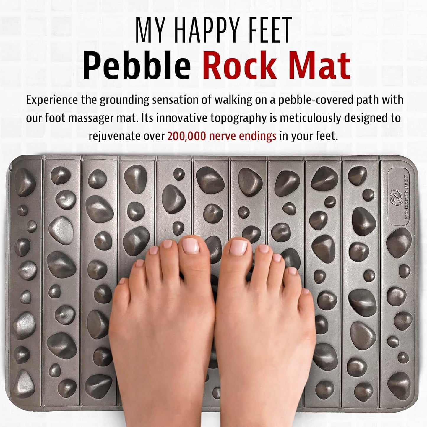 My Happy Feet Foot Alignment Socks with Toe Separators for Men or Women