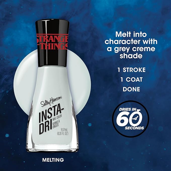 Sally Hansen Insta-Dri x Stranger Things Nail Polish, Melting, 0.31oz