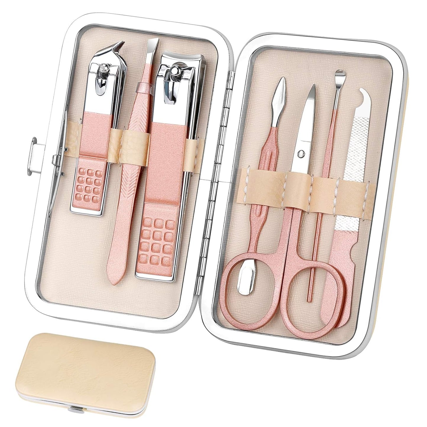 Manicure Set Women Nail Clippers Set Nail kit Manicure Pedicure Kits Professional Grooming Kit Nail Care Gift for Women Nail Sets Ultra Sharp Suitable for Home Travel Foot Hand Care Tools
