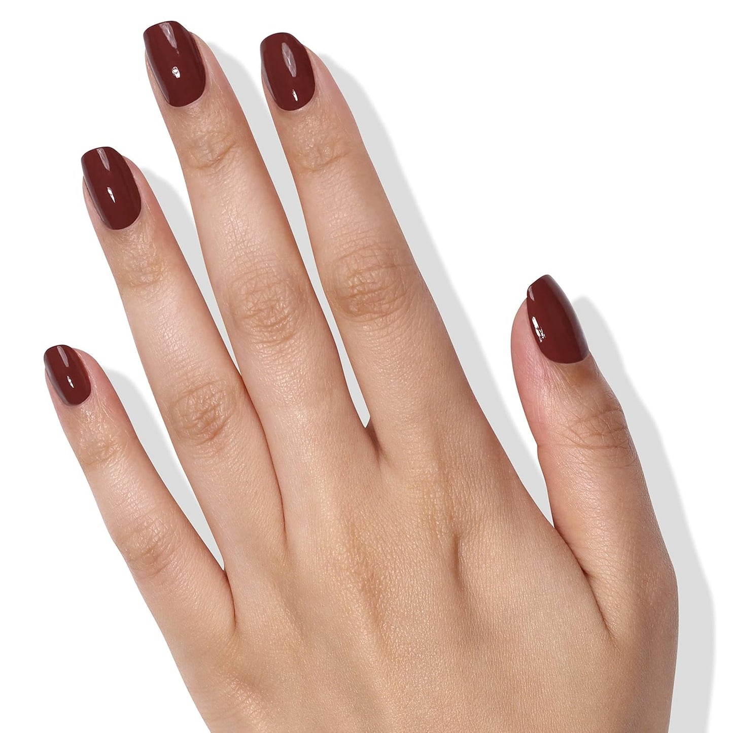 LONDONTOWN lakur Nail Polish - Chip-Resistant, Non-Toxic, Conditions & Hydrates Nails | Glossy Hot Chocolate Brown, Oud Mood, .40 fl oz