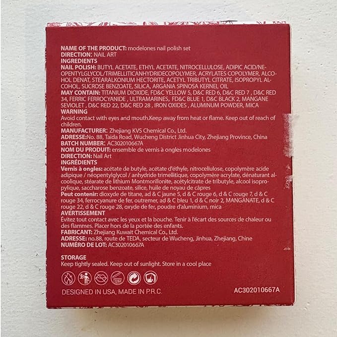 AZUREBEAUTY Pearl White Nail Polish Quick Dry Pearl white Hot Pink 2 Colors Nail Lacquer Natural Infinite Shine Strengthening Treatment Kit DIY Salon Home Women Gifts 2Pcs 0.34oz