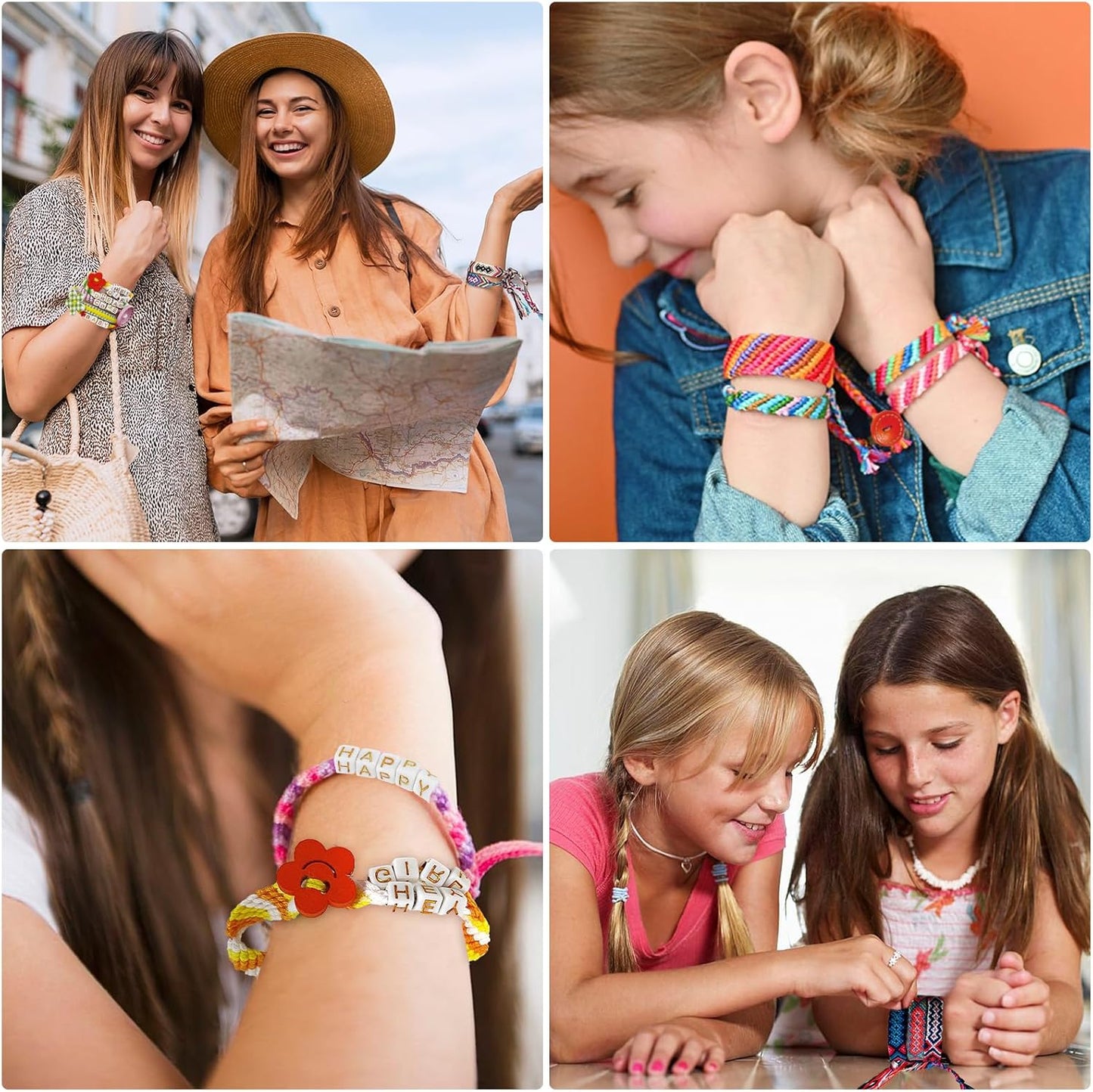 Arts and Crafts for Kids Ages 8-12,Friendship Bracelet Making Kit for Girl,Kids Jewelry Making Kit with 28 Pre-Cut Threads,Christmas Birthday Gifts for Ages 6 7 8 9 10 11 12 Year Old Pink/Purple