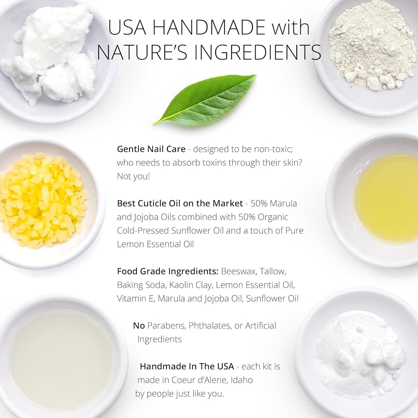 Just Like Jane™ Natural Nails Buff & Wax Kit - New Nano Glass File for Higher Shine!