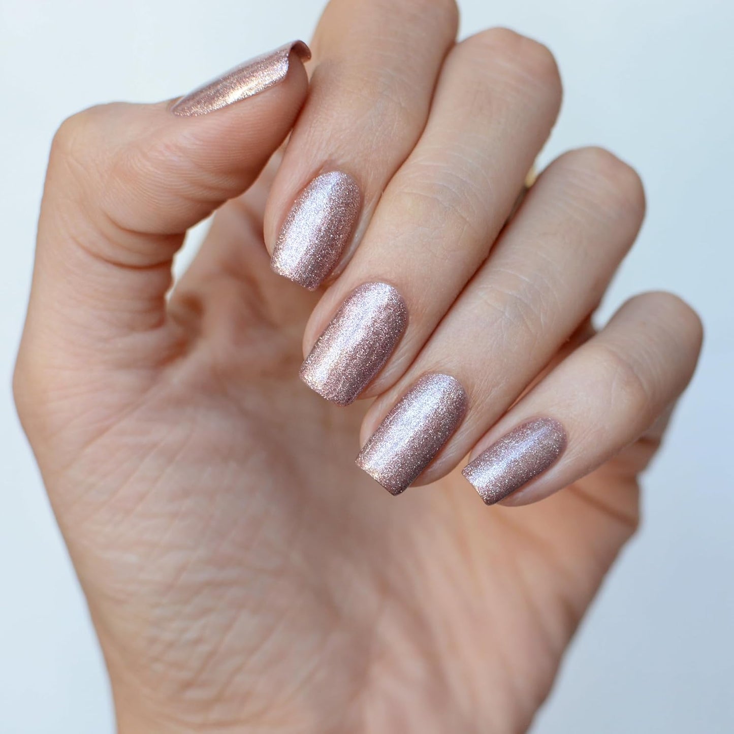 PINK MASK Gel Color Nail Polish Brut Rosé 15ml / o.5 oz - UV/LED Gel Polish, Non Wipe, Long Lasting, Soak Off Formula