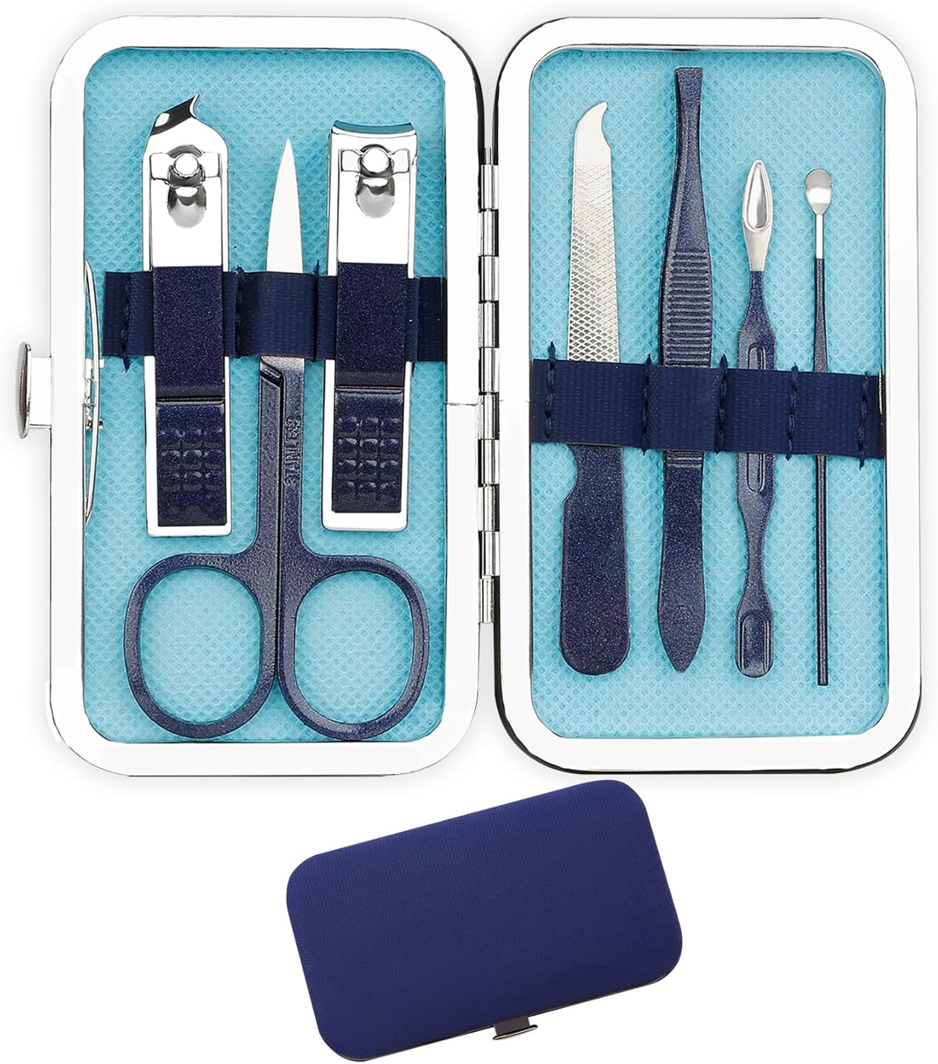 Manicure Set Women,Easter Gifts for Men,Nail Fingernail Clippers Set,Travel Nail Care Grooming Kit,Manicure and Pedicure Tools Kit for Men Women Teens Parents Friends Colleagues Partners Gifts