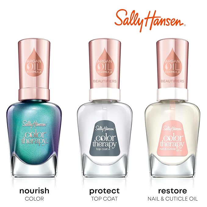 Sally Hansen Color Therapy Nail Polish - 194 Burnished Bronze By Sally Hansen for Women - 0.5 Oz Nail Polish, 0.5 Oz