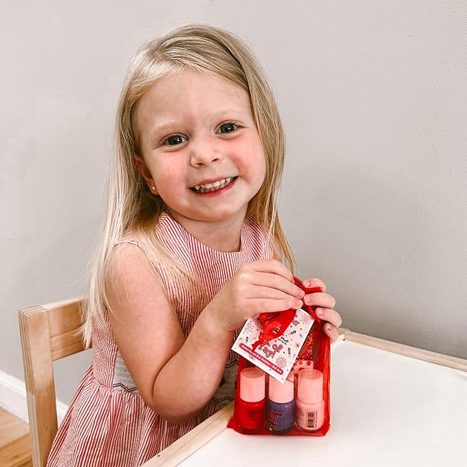 PIGGY PAINT 100% Non-toxic Girls Nail Polish - Safe, Chemical Free Low Odor for Kids, U.S. of YAY!