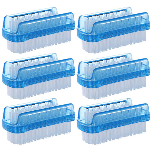 BTYMS 6 Pcs Nail Brush for Cleaning Dual-sided Fingernail Scrub Cleaning Brushes Under Nail Cleaning Tool for Toes and Nails