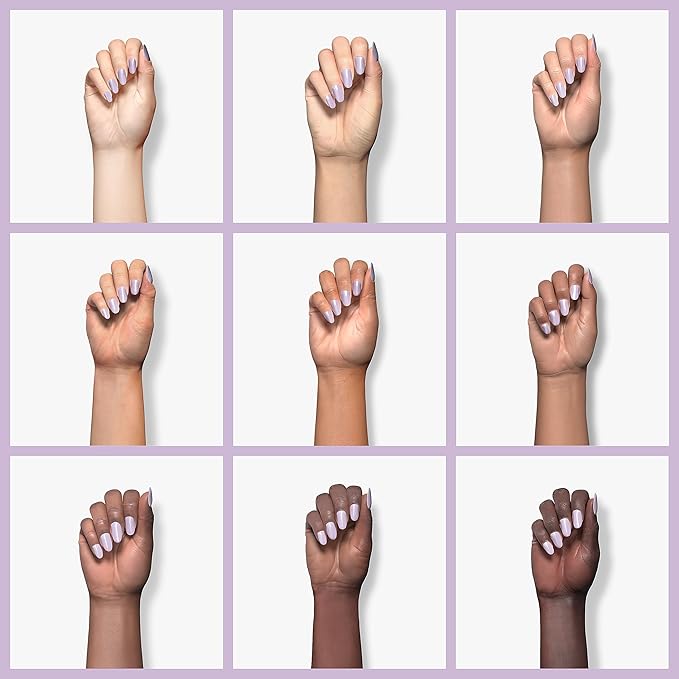 beetles Gel Polish 15ml Lilac Purple Nail Gel Soak Off Uv LED Nail Lamp Gel Polish Nail Art Manicure Salon DIY Home Solid Color Gel Gift for Women Girls