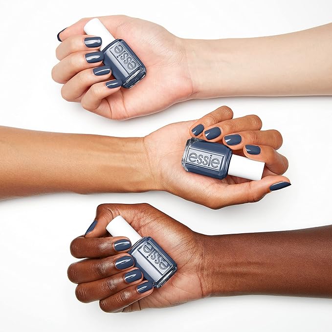 essie Nail Polish, Salon-Quality Blue Nail Polish, UnGuilty Pleasures, Vegan, To Me From Me, 0.46 fl oz