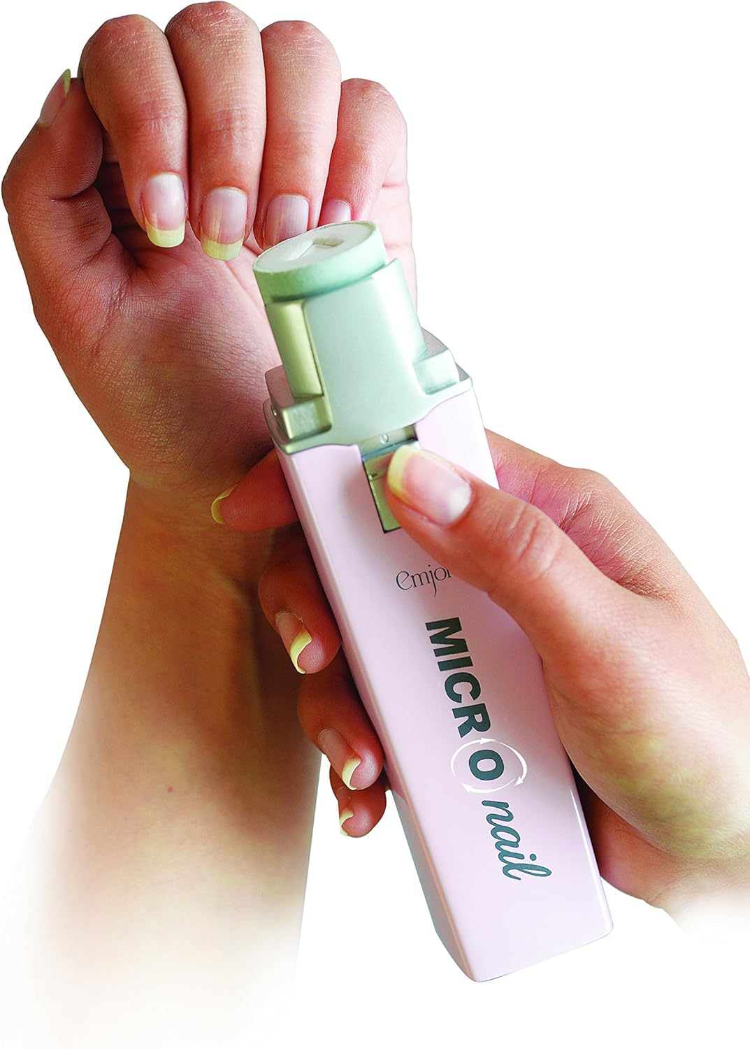 Emjoi Micro Electric Portable Nail Polisher Manicure Luxury Buff Smooth Shine