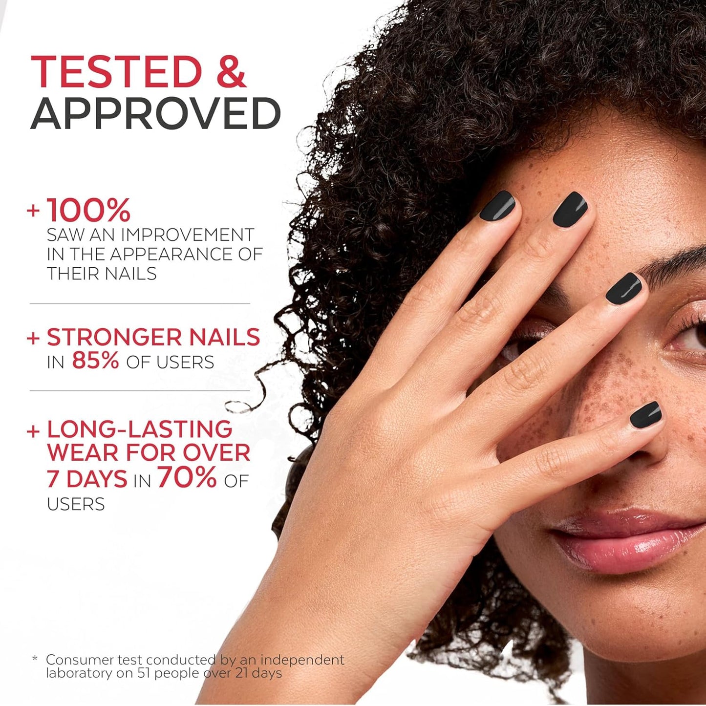PODERM - Nail Polish – Enriched with Tea Tree – Improves nail appearance – Ingredients Natural/Vegan - foot/hand - Swiss Made (Jet Black)