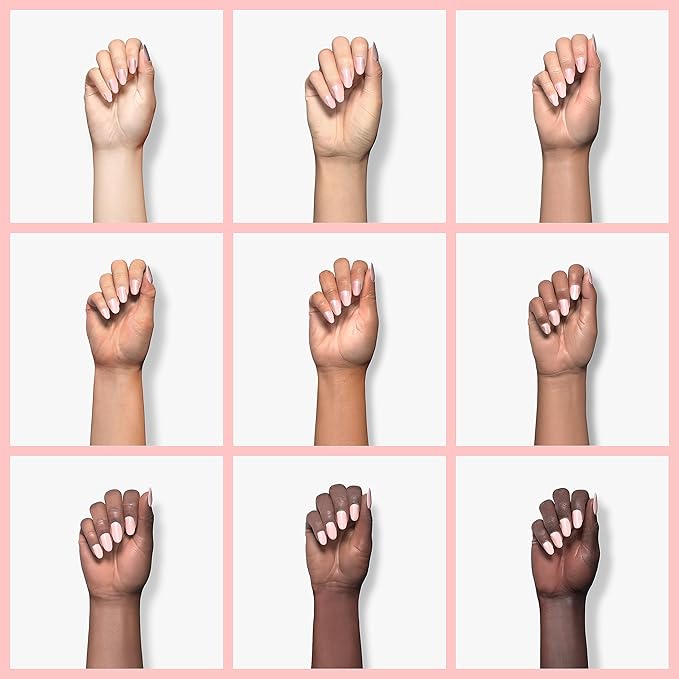 RARJSM Sheer Nude Gel Polish Jelly Light Pink Translucent Colors Neutral Skin Tone Gel Polish Milky Clear Pink 15ml Single Bottle Soak off UV LED Cured at Home Salon DIY French Manicure Nails Art
