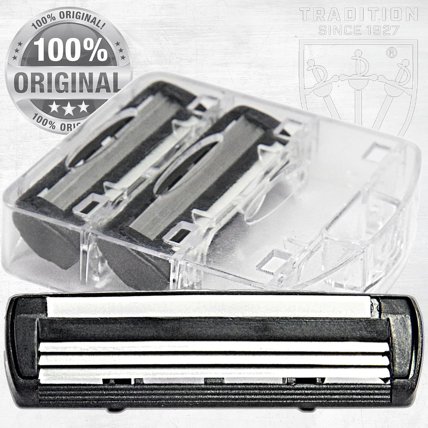3 Swords Germany - Replacement blades for Men's Travel Set
