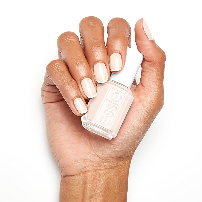 essie Nail Polish, Glossy Shine Sheer White, Marshmallow, 0.46 Ounce (Pack of 2)