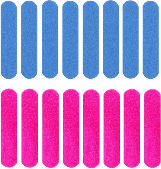 Mini Nail Files Bulk, 100 Pack 3.4 Inches Disposable Double Sided Emery Boards Manicure Pedicure Tools(10034)