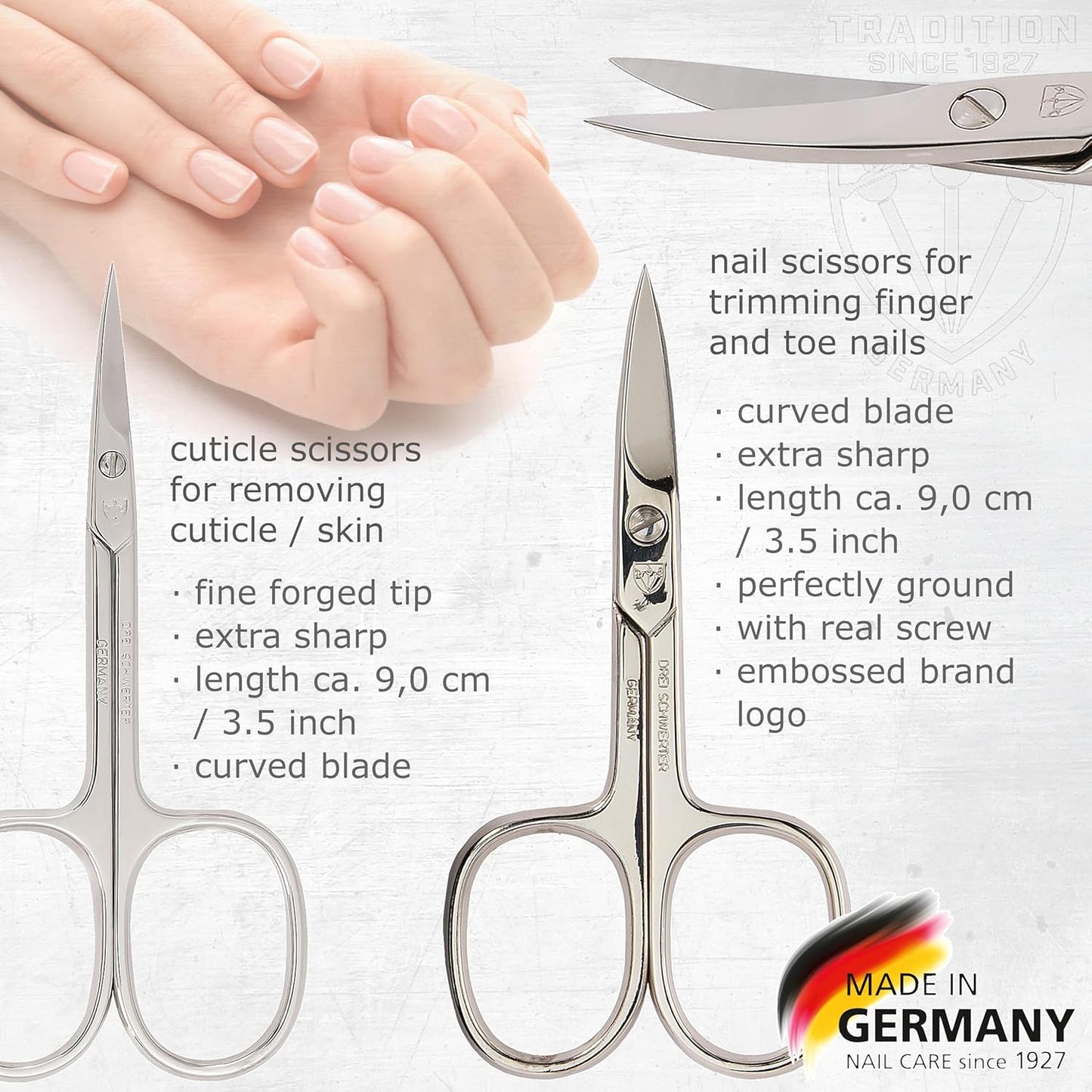 3 Swords Germany – Manicure Pedicure Grooming Set kit (548)