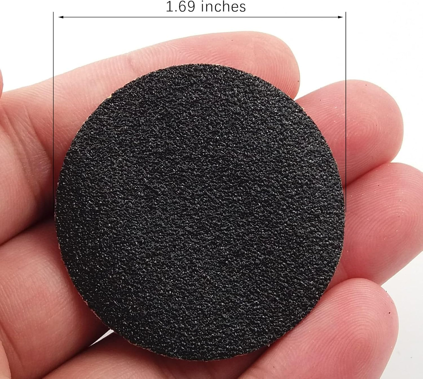 60pcs Replaceable Sandpaper Refill Discs 80 Grit for Electric Foot File Callus Remover Hard Dry Dead Skin Removal (Coarse 80 Grit)