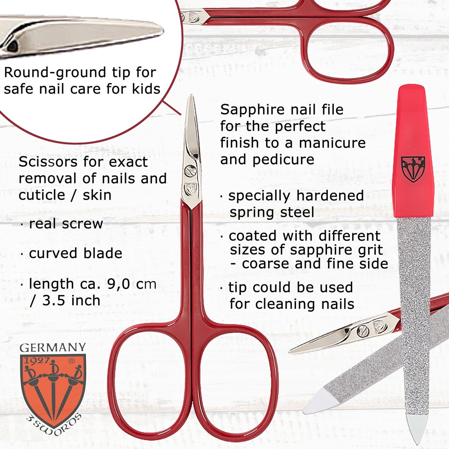 3 Swords Germany – KIDS manicure pedicure set (717)