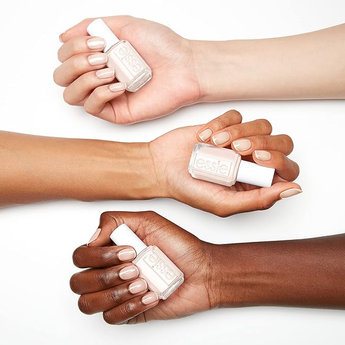 essie Nail Polish, Glossy Shine Sheer White, Marshmallow, 0.46 Ounce (Pack of 2)