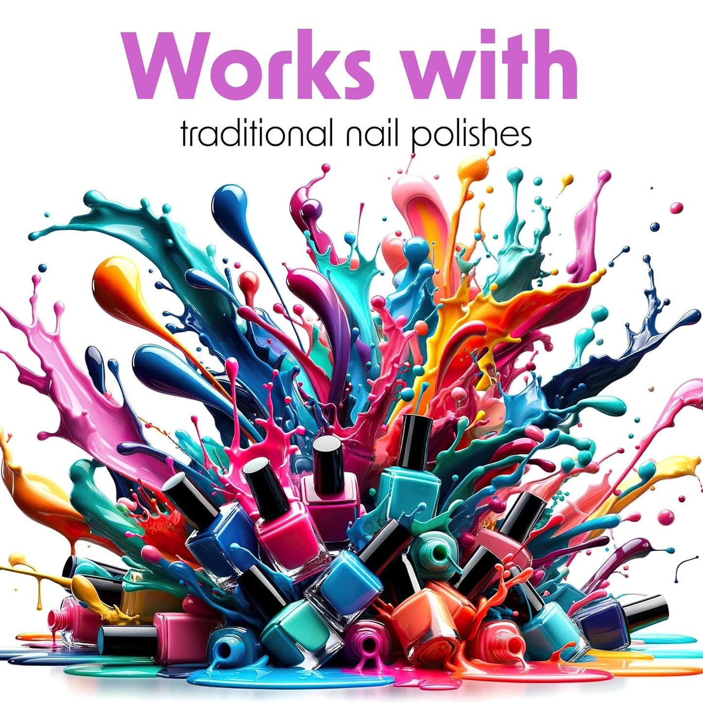 Simply Wonderful Nail Polish Remover Wipes, Acetone-Free, Enriched with Nourishing Almond Oil, Plant-Based Nail Polish Remover Pads, Lint-Free, 20 Individually Wrapped Nail Polish Wipes