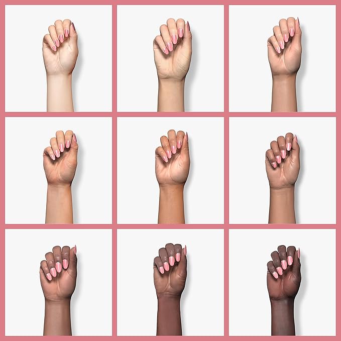 RARJSM Nude Gel Polish Sheer Clear Healthy Pink Gel Nail Polish Nude Transparent Hot Pink Jelly Nail Gel Polish Varnish Curing Requires LED UV French Manicure Soak Off for Home Salon 1pcs 15ml