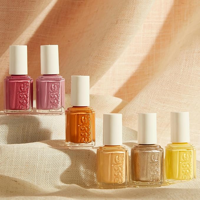 essie Nail Polish, Salon-Quality Orange Nail Polish, Vegan, sol searching, 0.46 fl oz