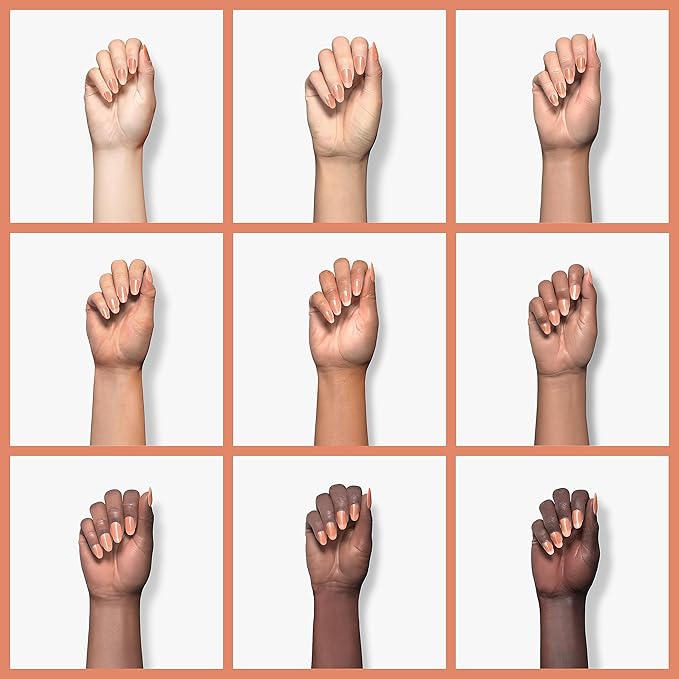 GAOY Jelly Nude Gel Nail Polish, 16ml Sheer Peach Translucent Gel Polish, UV Light Cure for Nail Art DIY, 1717 Pale Peach