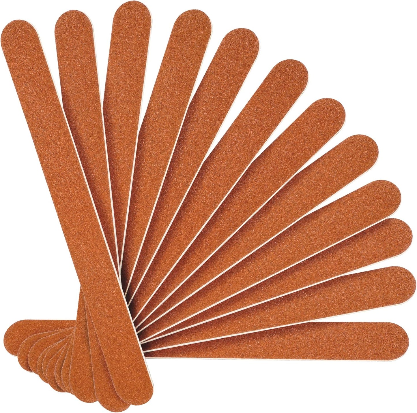 Canvalite Nail File Large Emery Boards for Nails,180 Grit Nail Files for Natural Nails, Thin Emory Nail File Pack Manicure Tool for Home Use 12PCS