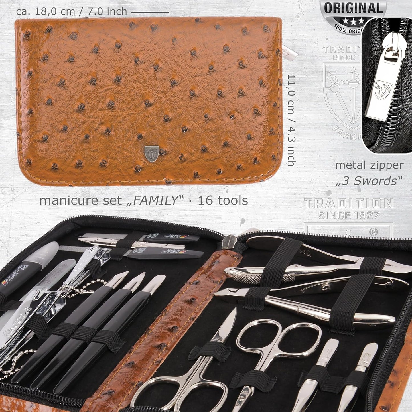 3 Swords Germany – manicure pedicure set kit (141)
