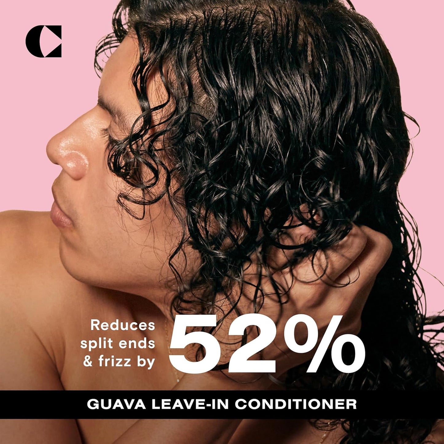 Ceremonia Guava Leave-In Conditioner Deep Hydration Repair Cream with Tamarind and Avocado, 6.7 Fl Oz | 200 mL