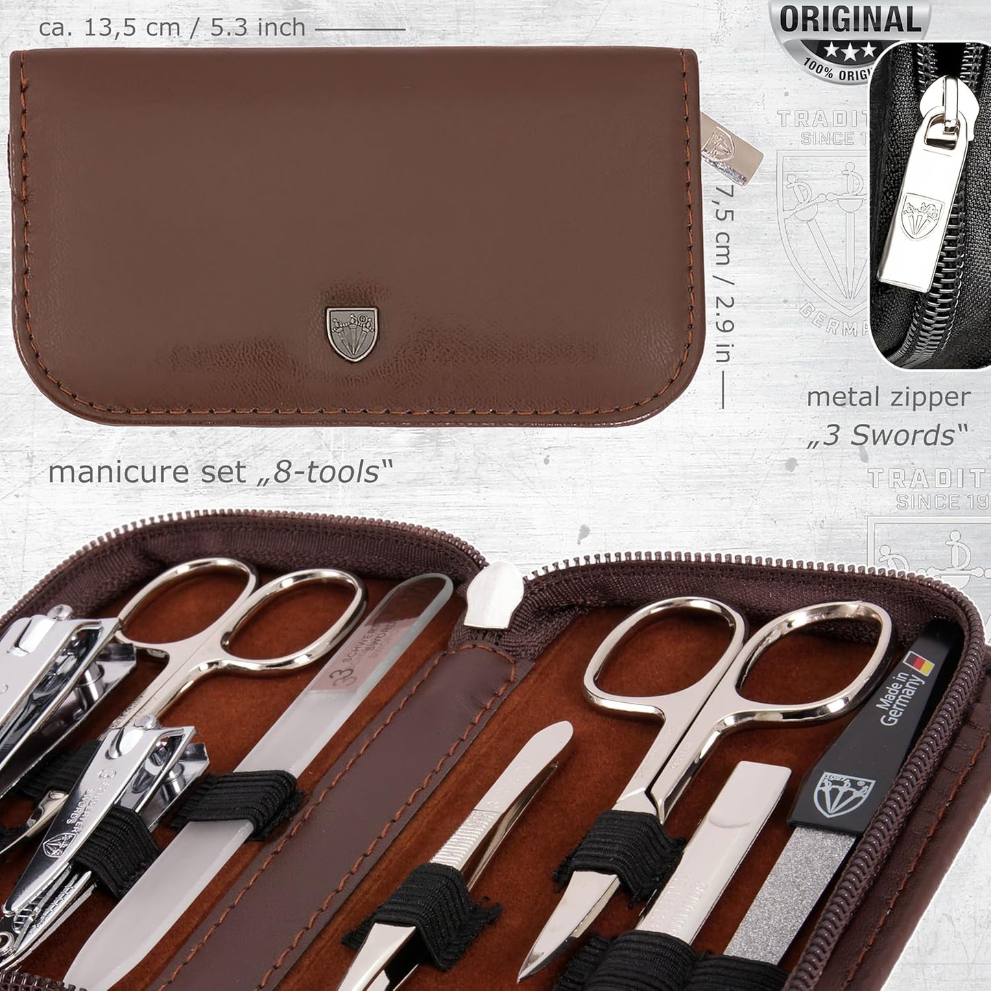 3 Swords Germany – manicure pedicure set kit (674)