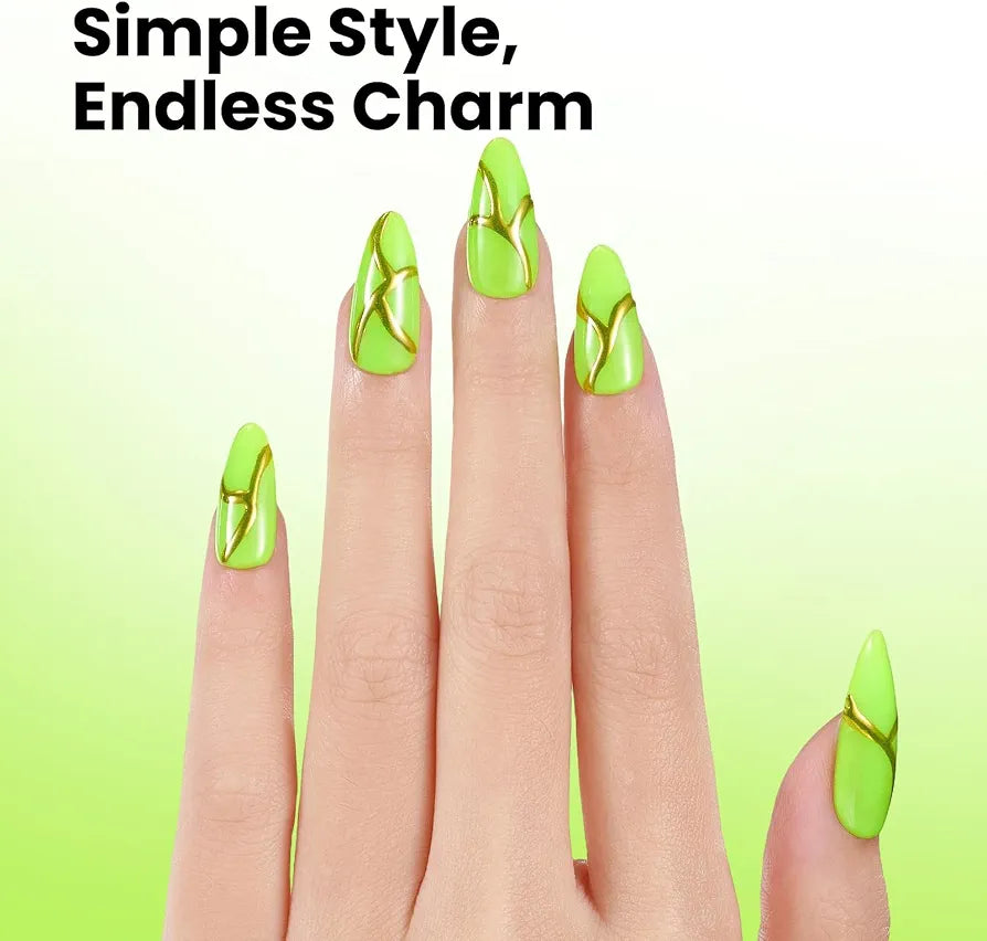 Beetles Neon Green Gel Nail Polish, Neon Tide, 15ML Green Gel Polish
Hema-Free, Color-Matched Bottle Design, Soak Off UV LED, Long-Lasting Holiday & Nails Art for DIY Beginners & Salon Pros